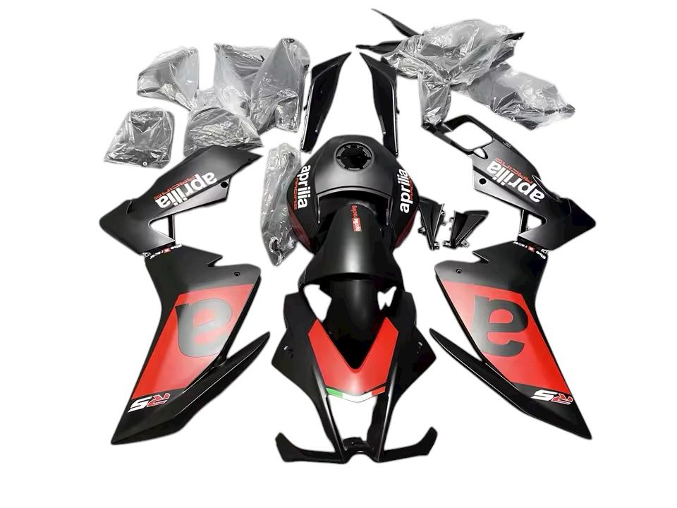 Set Carene Aprilia RS4 50 / RS4 125 / RS125 2012–2016 (Negru/Roșu)