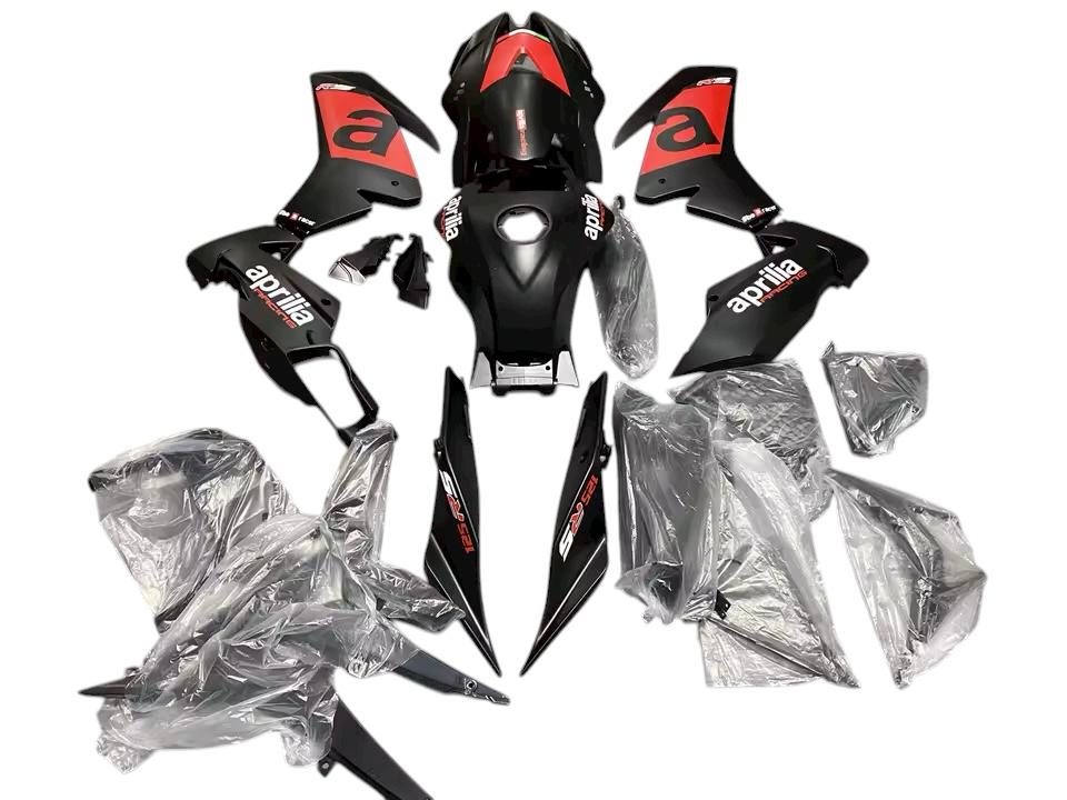 Set Carene Aprilia RS4 50 / RS4 125 / RS125 2012–2016 (Negru/Roșu)