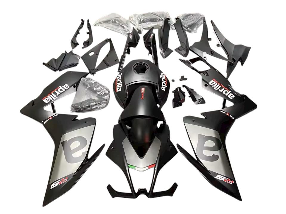 Set Carene Aprilia RS4 50 / RS4 125 / RS125 2012–2016 (Negru/Gri)