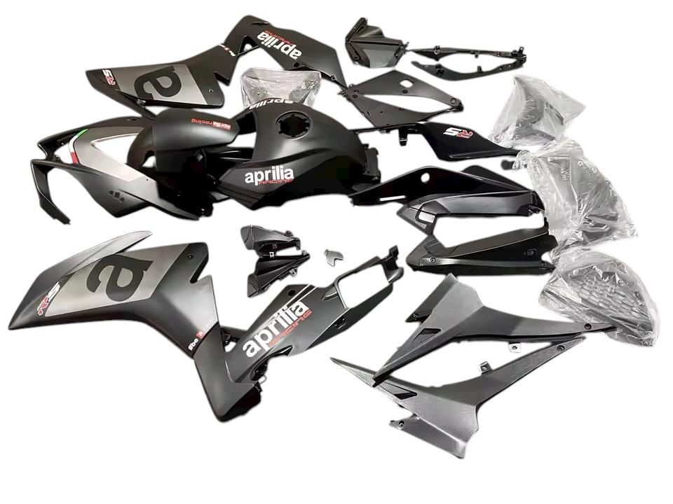 Set Carene Aprilia RS4 50 / RS4 125 / RS125 2012–2016 (Negru/Gri)