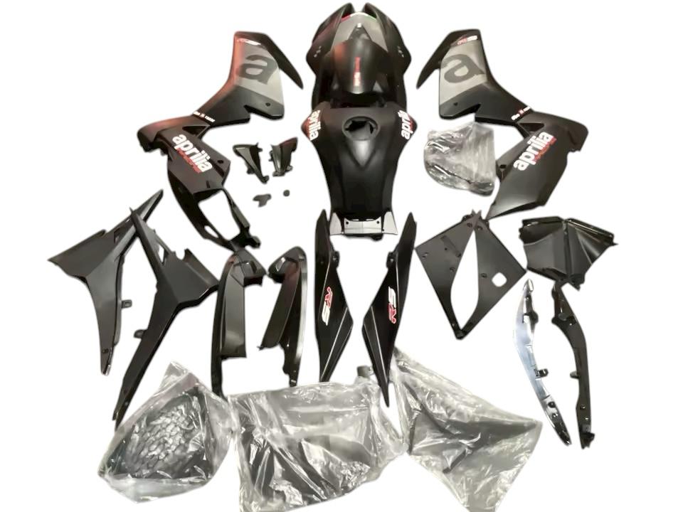 Set Carene Aprilia RS4 50 / RS4 125 / RS125 2012–2016 (Negru/Gri)