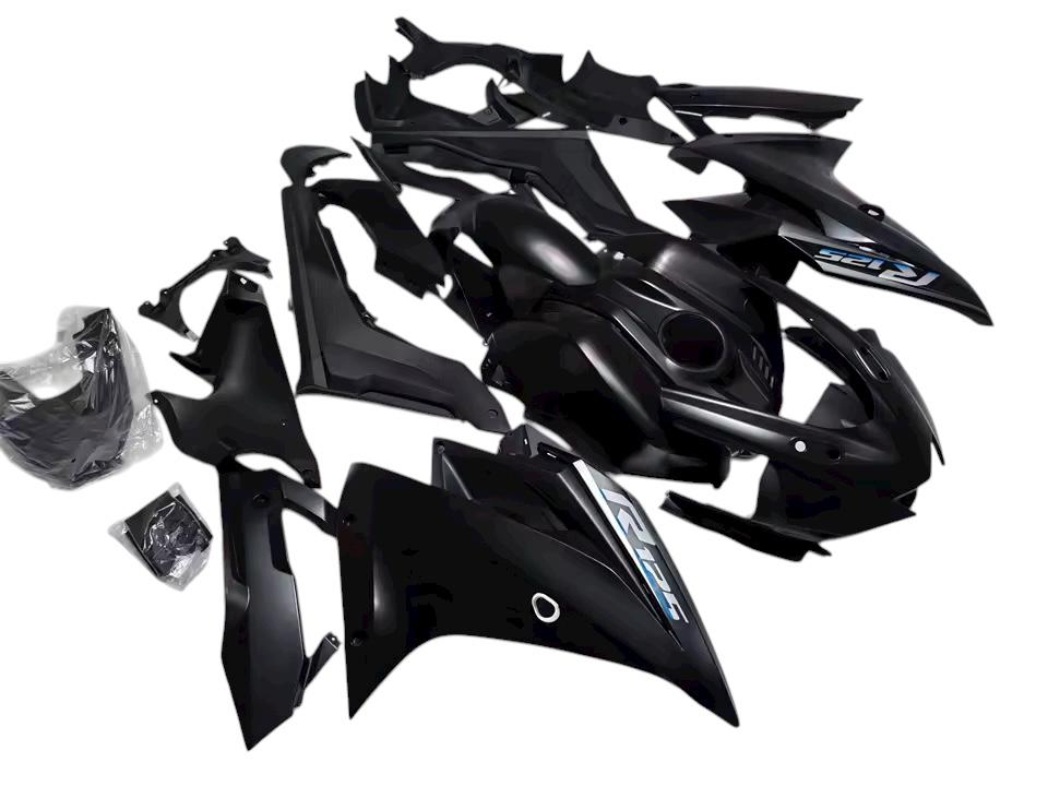 Set Carene Yamaha YZF-R125 2019–2022 (Negru)